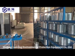 बेलनाकार जल उपचार एफआरपी भंडारण टैंक, एफआरपी दबाव पोत टैंक अनुकूलित आकार