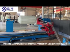 सफेद रंग का फाइबरग्लास वाटर टैंक पानी के उपचार के लिए एफआरपी दबाव पोत फिल्टर