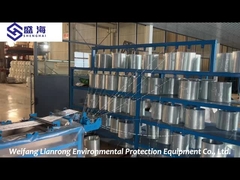 फाइबरग्लास एफआरपी पानी भंडारण टैंक पानी नरम करनेवाला 50kg वजन जमीन से ऊपर स्थापना